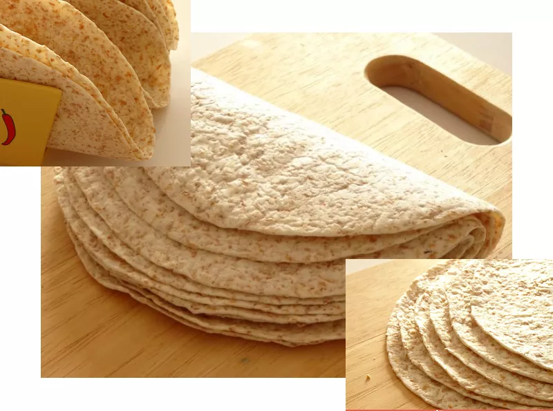 Tortillas de trigo